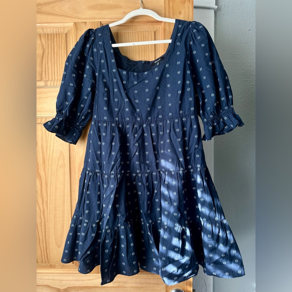 Navy Blue Madewell Dress